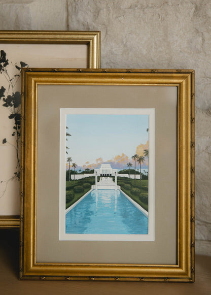 Laie, Hawaii Temple Print