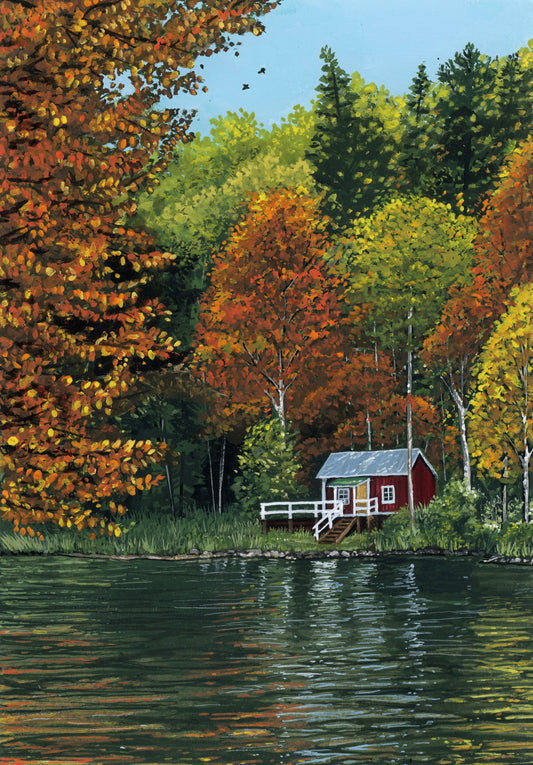 Autumn's Heart Original Painting