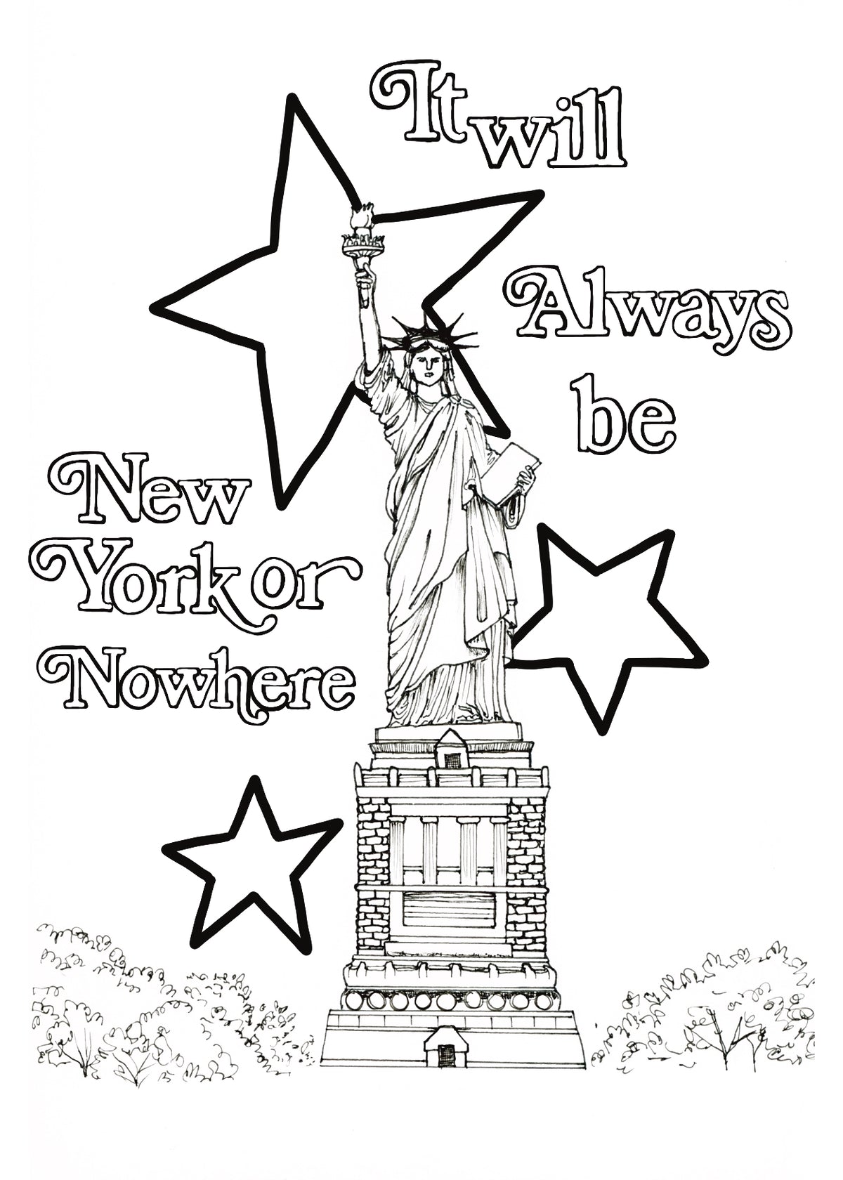 New York City, June Print