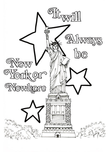 New York City, June Print