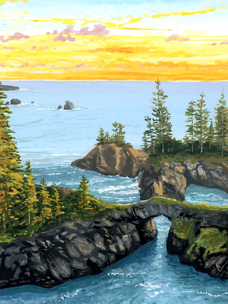 Feb Print - Natural Bridges, Oregon