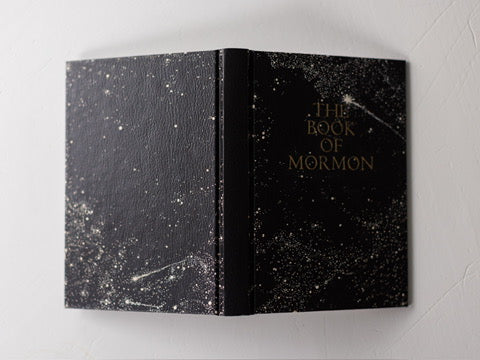 Vintage Night Sky - Painted Book of Mormon