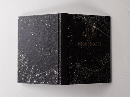 Vintage Night Sky - Painted Book of Mormon