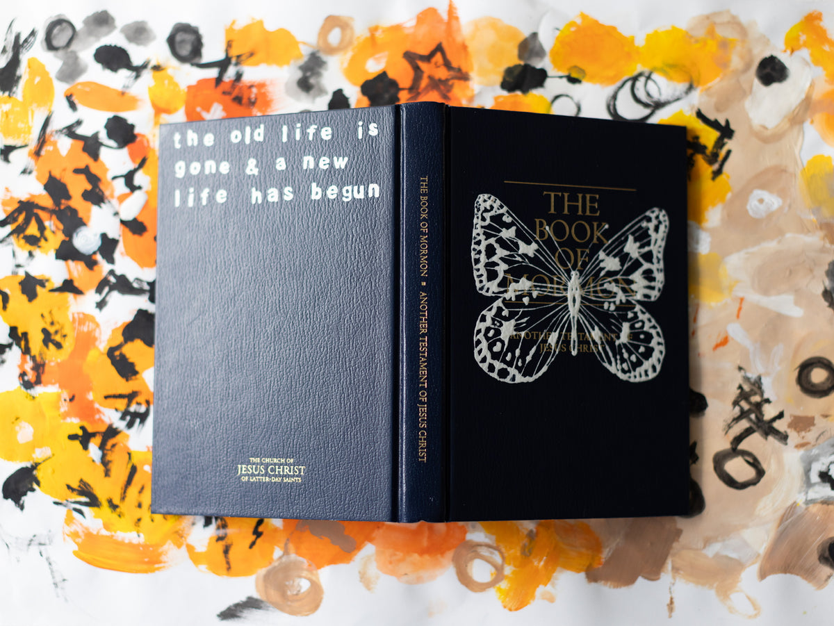 White Butterfly - Painted Book of Mormon