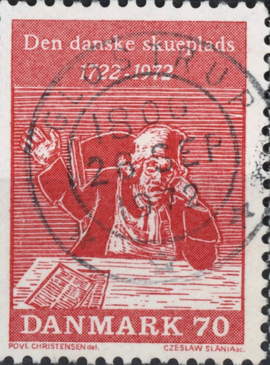 Denmark Vintage Stamp Sticker Pack