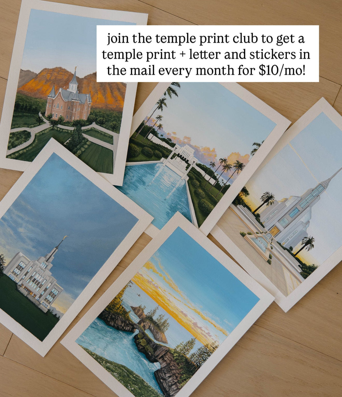 San Diego, California LDS Temple Print