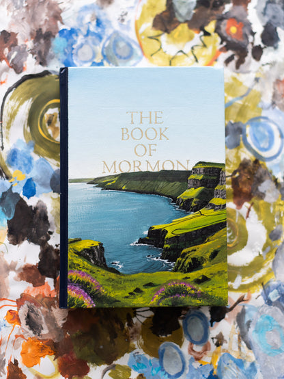 Ireland Cliffs - Painted Book of Mormon