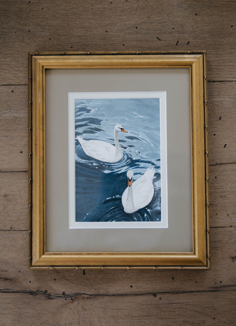 "Swan Lake" Original Painting
