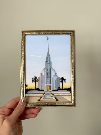 Rome, Italy Temple Print