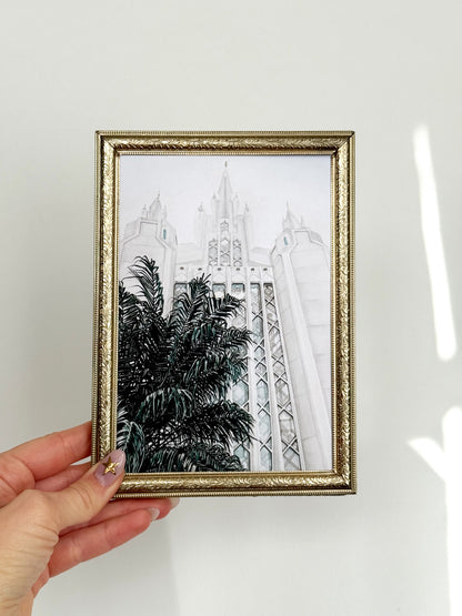 San Diego, California LDS Temple Print