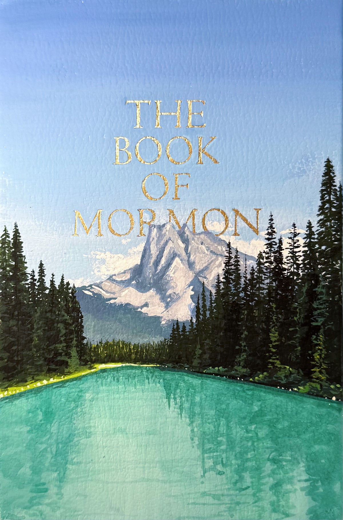 Emerald Lake, AB - Painted Book of Mormon