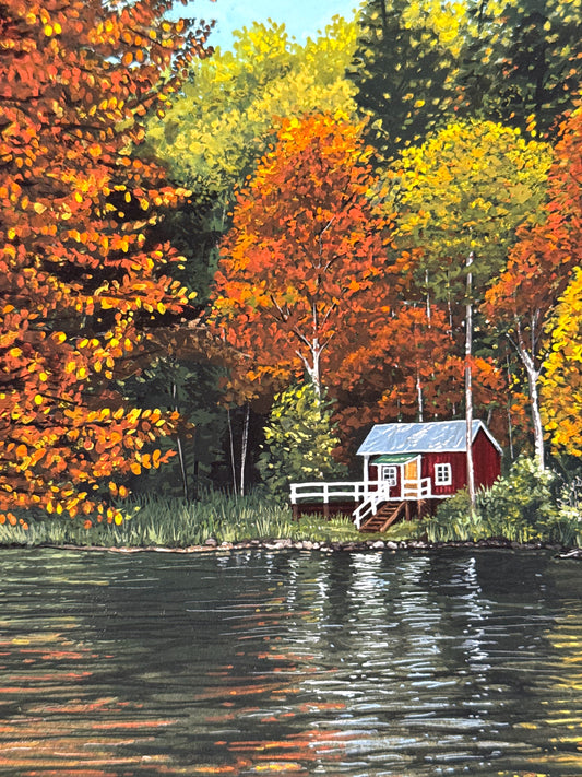 "Autumn's Heart" November Print