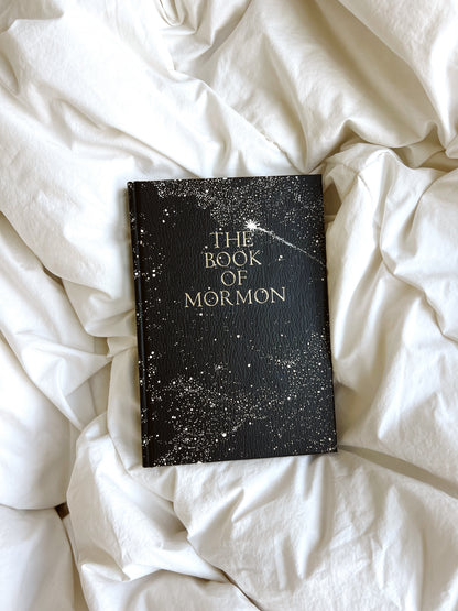 Vintage Night Sky - Painted Book of Mormon